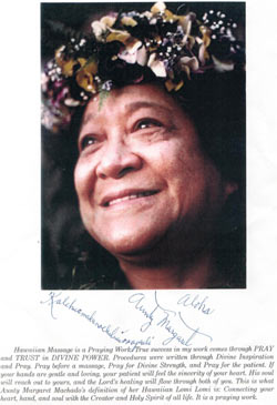 Kahuna Aunty Margaret